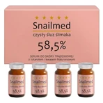 Snailmed, acne huidserum met tomatrol en hyaluronzuur, 4 x 8 ml