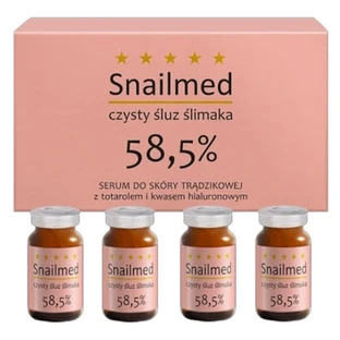 Snailmed, acne huidserum met tomatrol en hyaluronzuur, 4 x 8 ml