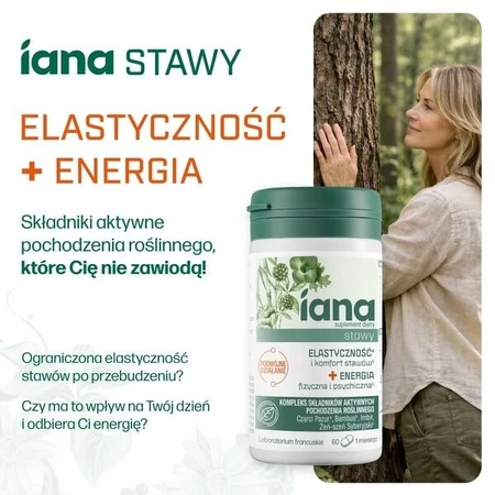 Iana Joint Flexibility + Energy, comprimidos, 60 uds.