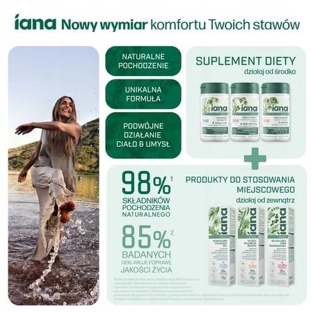 Iana Joint Flexibility + Energy, comprimidos, 60 uds.