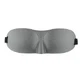 Waya 3D, sleep blindfold, gray, 1 pc.