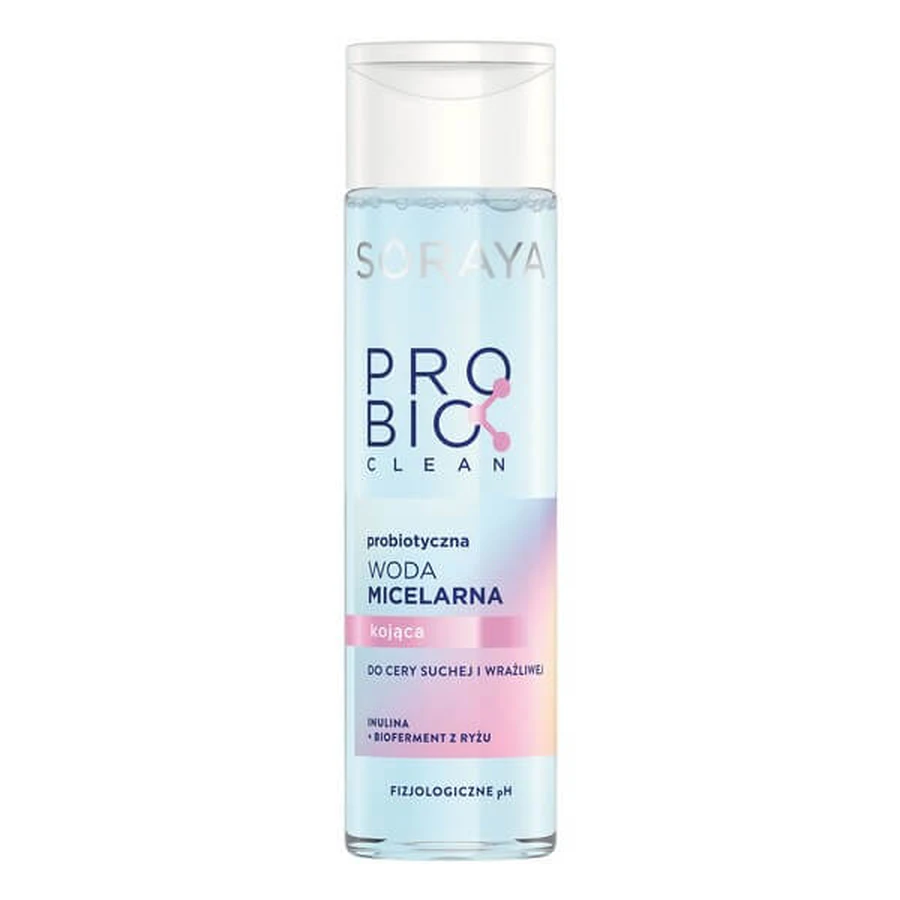 Soraya Probio Clean, agua micelar probiótica calmante, 250 ml
