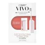 Vitammy Vivo, cepillo de dientes sónico con estuche, color blanco, 1 ud.