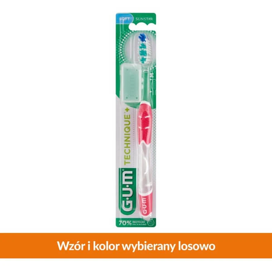 Gum Technique+, Zahnbürste, weich, 1 Stk.
