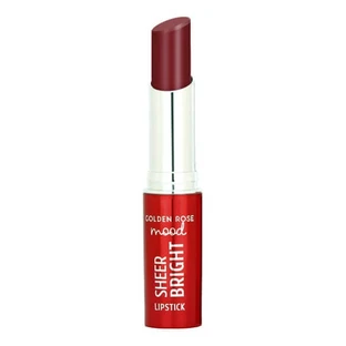 Golden Rose Mood Sheer Bright Lipstick, barra de labios brillante, 108, 3,3 g