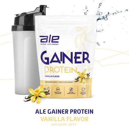 ALE Gainer Protein Vanilla Flavor, powder, 1000 g