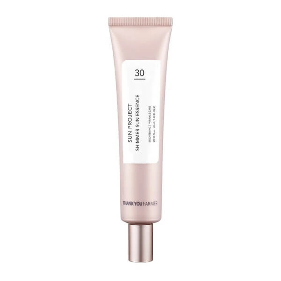Thank You Farmer, sunscreen essence SPF 30, moisturizing and brightening, 40ml