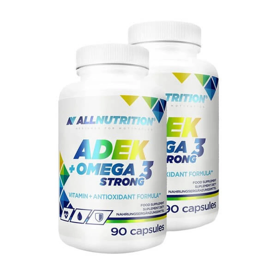 Set of 2 x Allnutrition ADEK + Omega 3 Strong, capsules, 90 pcs.