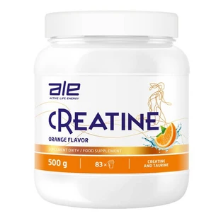 ALE Creatina Sabor Naranja, polvo, sabor naranja, 500 g