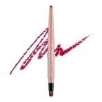 J.Cat Beauty Lip Contour Pencil &amp ; Brush, crayon à lèvres automatique avec pinceau 202 Garnet Red, 0.22 g