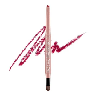 J.Cat Beauty Lip Contour Pencil &amp ; Brush, crayon à lèvres automatique avec pinceau 202 Garnet Red, 0.22 g