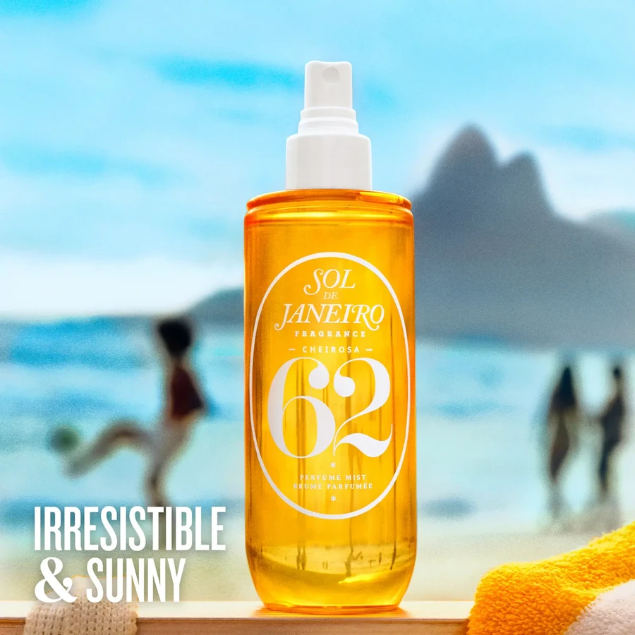 Sol de Janeiro, Bruma corporal perfumada Brazilian Crush Cheirosa 62, 240 ml