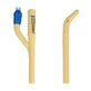 Outline, urologic Foley&amp;#039;a catheter, two-way with plastic valve, and Tiemann tip, 24/5-10ml, 1 pc.
