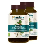 Set of 2 x Himalaya Organic Ashwagandha, tablets, 60 pcs.