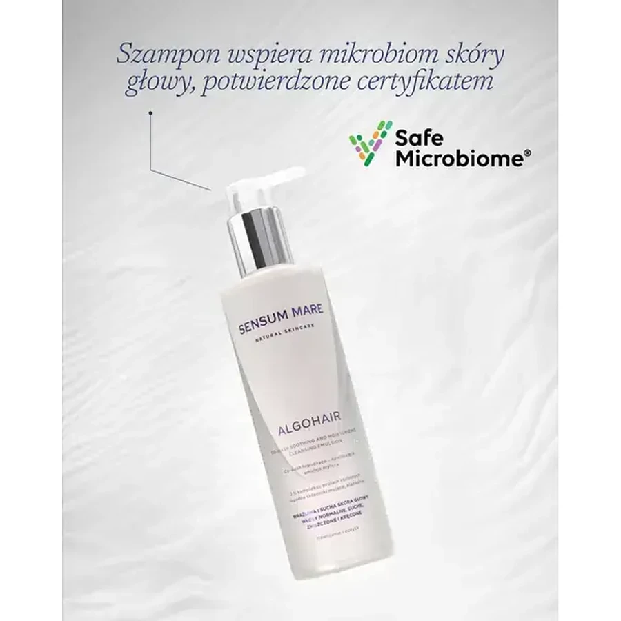 Algohair Co-Wash, emulsie de curățare calmantă și hidratantă pentru scalp sensibil și uscat, 250 ml