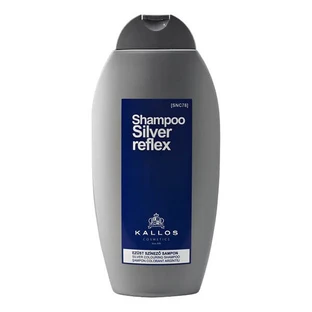 Kallos Silver Colouring Shampoo, Shampoo für graues und gebleichtes Haar, 350 ml