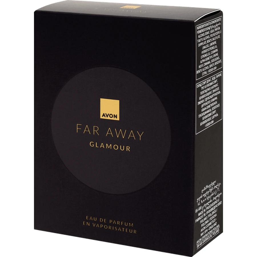 Avon Far Away Glamour, eau de parfum pour femmes, 50 ml