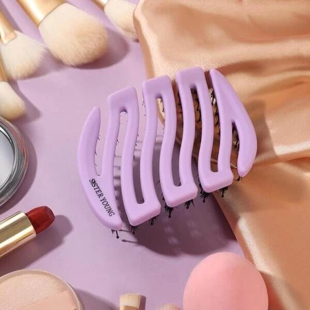 Sister Young, Mila BV Lilac, small hair brush, 1 pc.