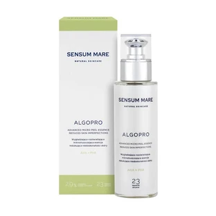 Algopro, gladmakende en verhelderende micro-exfoliërende essence met AHA- en PHA-zuren, 100 ml