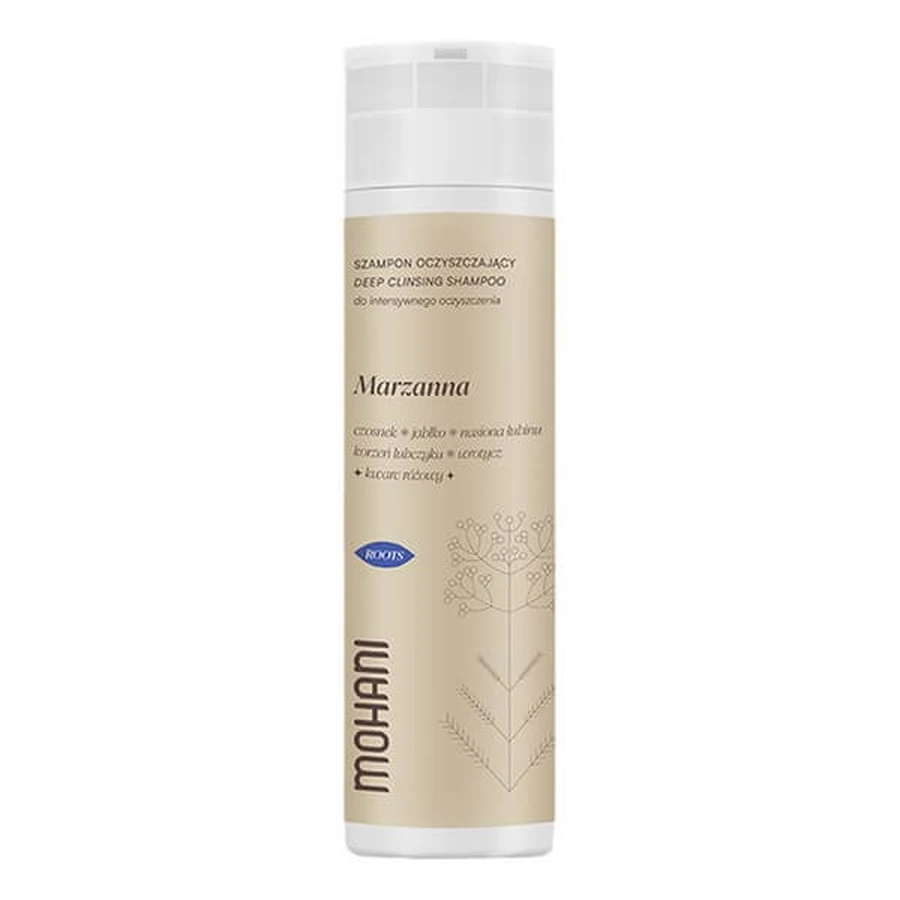 Mohani Roots, intensive cleansing shampoo, Marzanna, 250 ml