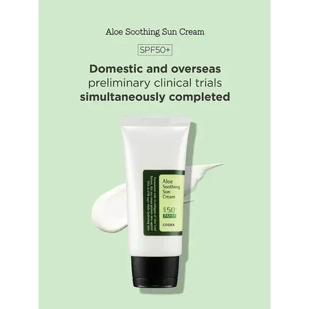 Cosrx Aloe Soothing Sun, sunscreen, SPF 50 / PA+++, 50 ml