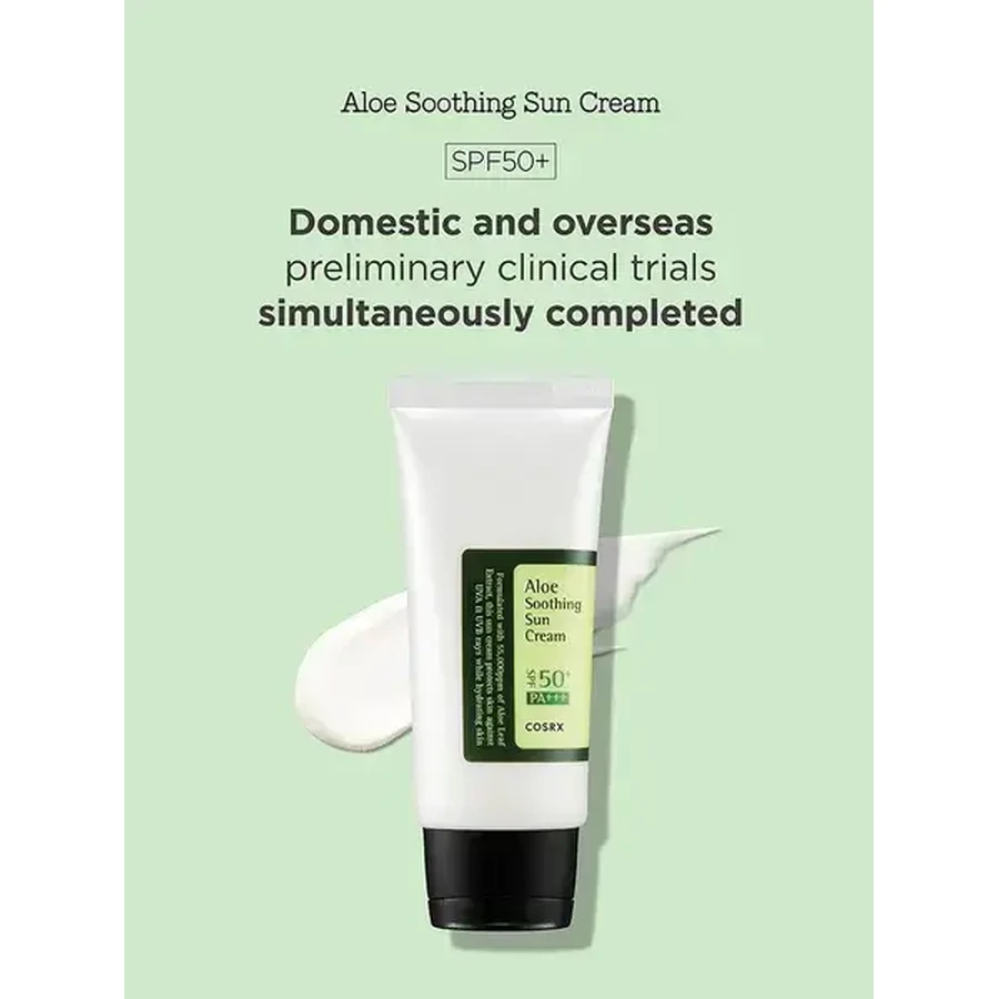 Cosrx Aloe Soothing Sun, sunscreen, SPF 50 / PA+++, 50 ml