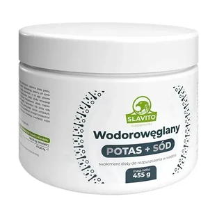 Slavito, Bikarbonate Kalium + Natrium, Pulver, 455 g