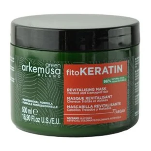Green Arkemusa Milano FitoKeratin, revitalizing hair mask, 500 ml