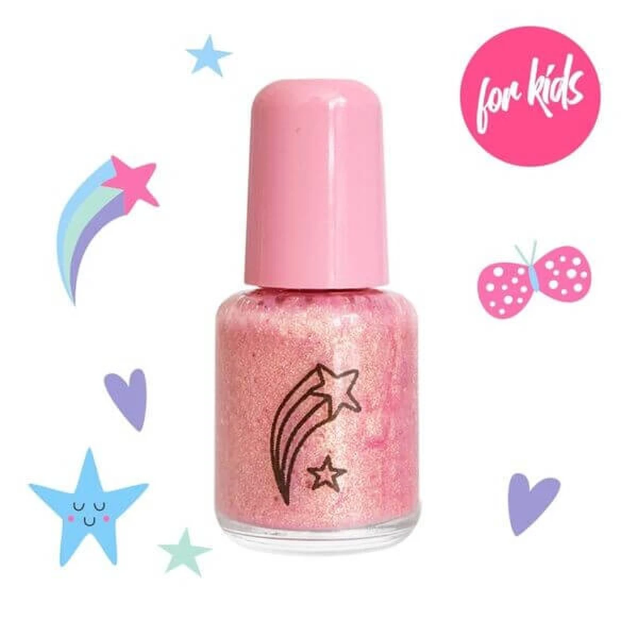 Maga Cosmetics, set de esmaltes al agua para niños, Princesa de Arena, 3 x 6 ml