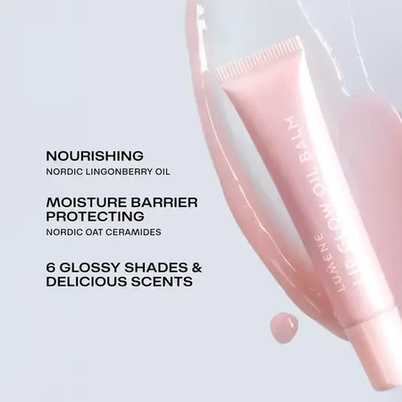 Lumene Lip Glow Oil Balm, brillant à lèvres conditionné avec de l'huile, 1 sucre, 10 ml.