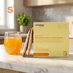 Sundose Everyday For Skin Anti-Aging, pliculețe cu pulbere, aromă de portocale, 15 buc.