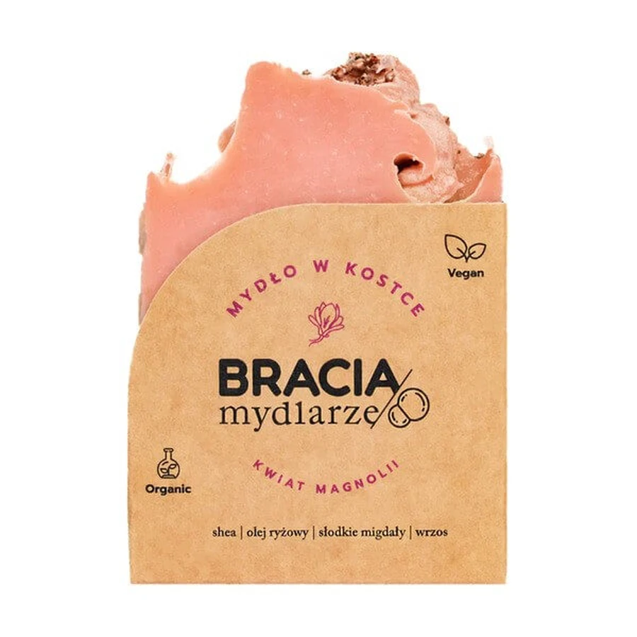 Soap Brothers, Stückseife, Magnolienblüte, 120 g