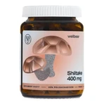 Wellbear Shiitake (madera dura japonesa) 400 mg, cápsulas, 60 uds.