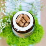 Wellbear Shiitake (madera dura japonesa) 400 mg, cápsulas, 60 uds.