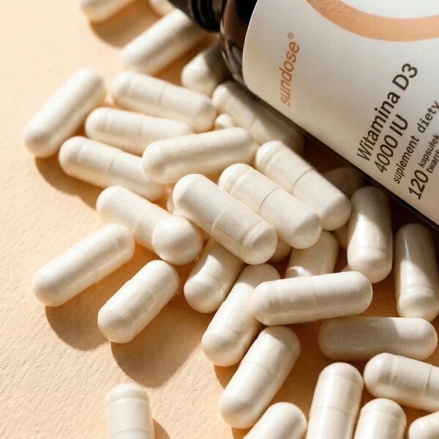 Sundose Vitamin D3 4000 IU, hard capsules, 120 pcs.