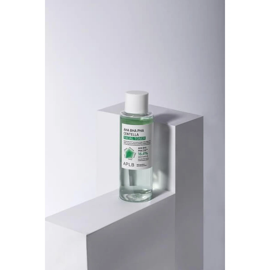 APLB AHA BHA PHA Centella Gezichtstoner, gezichtsreinigende toner met zuren en Centella, 160 ml