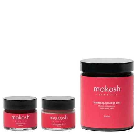 Mokosh Raspberry, Cupid's Christmas Kissing Lips Set, 1 pc.