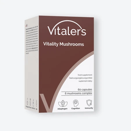 Vitalers Vital Setas, cápsulas, 60 uds.