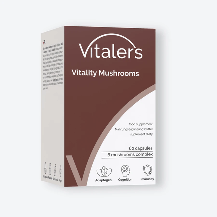 Vitalers Vital Setas, cápsulas, 60 uds.