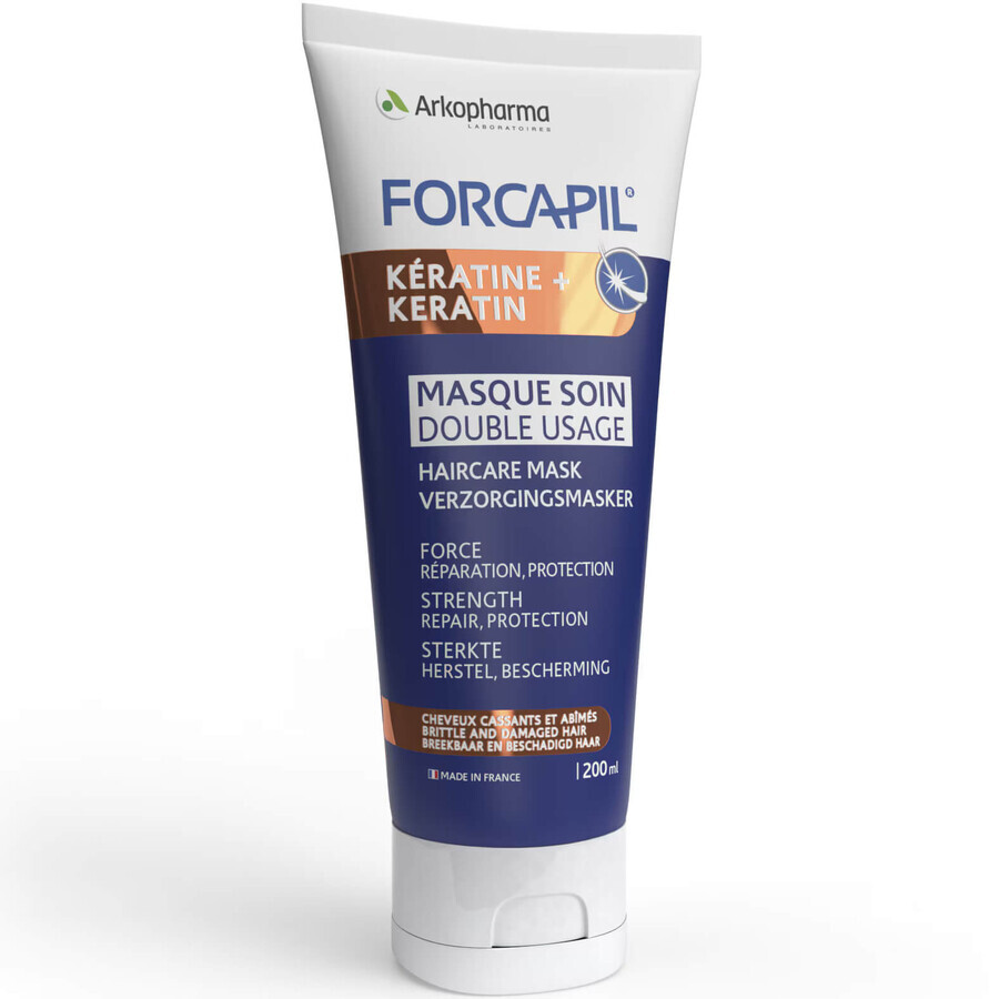 Forcapil Keratine Haarpflegemaske, 200 ml, Arkopharma
