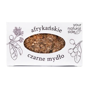 Your Natural Side, zeep, zwart, Afrikaans, 100 g