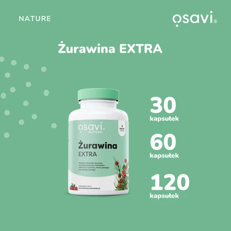 Osavi Cranberry Extra, cápsulas duras, 30 uds.