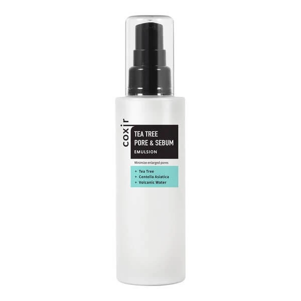 Coxir Tea Tree Pore, sebum-regulating emulsion, 100 ml