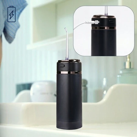 Zent Stream+, cordless dental irrigator, black, 1 pc.