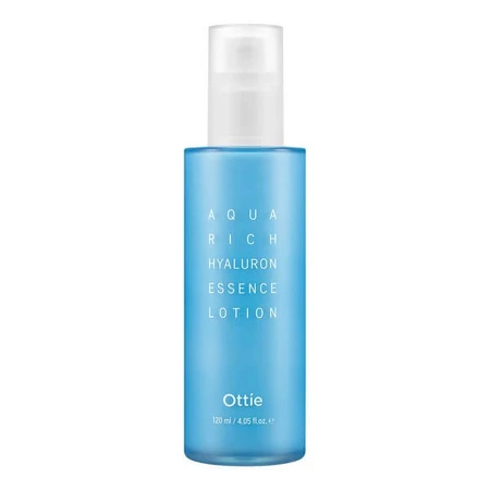 Ottie Aqua Rich Hyaluron Essence, intensely moisturizing facial essence, 120 ml