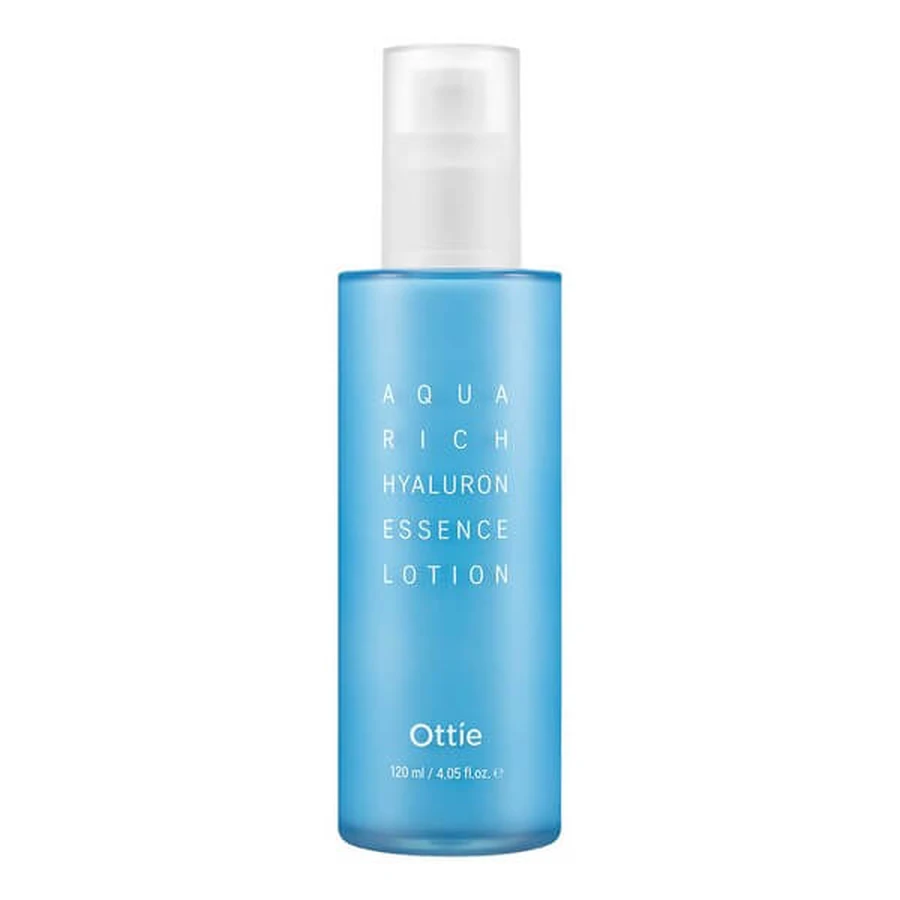 Ottie Aqua Rich Hyaluron Essence, intensely moisturizing facial essence, 120 ml
