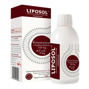 Liposol Quercetin 125 mg + zinc 5 mg, liquid, 250 ml