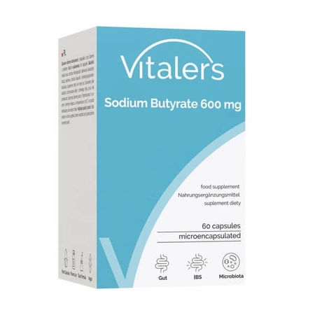 Vitalers Butirat de sodiu 600 mg, capsule, 60 buc.