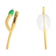 Outline, urological Foley&amp;#039;a catheter, two-way with plastic valve, CH 14/30-50 ml, 1 pc.