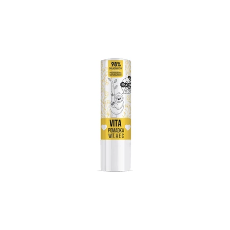 Flos-Lek Vege Lip Care Vita, vitamine A, E, C lipstick, 1 st.